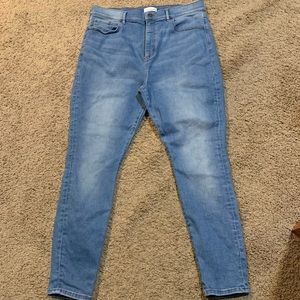 LOFT High Waist Legging Jeans 14 / 32